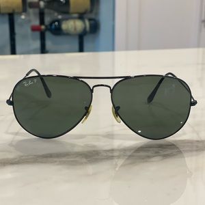 RAY-BAN Black Aviators
